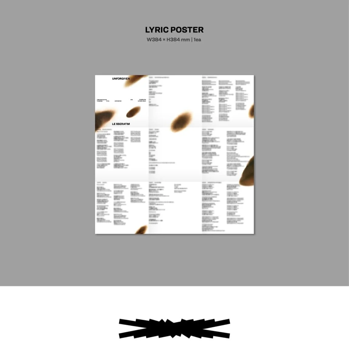 LE SSERAFIM 1st Studio Album [UNFORGIVEN] (COMPACT ver.) - Image 8