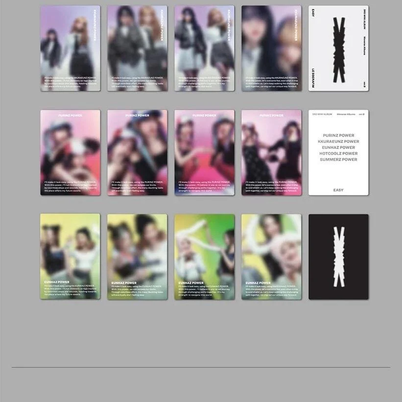 LE SSERAFIM - 3rd Mini Album EASY (COMPACT/Weverse Ver.) - Image 5