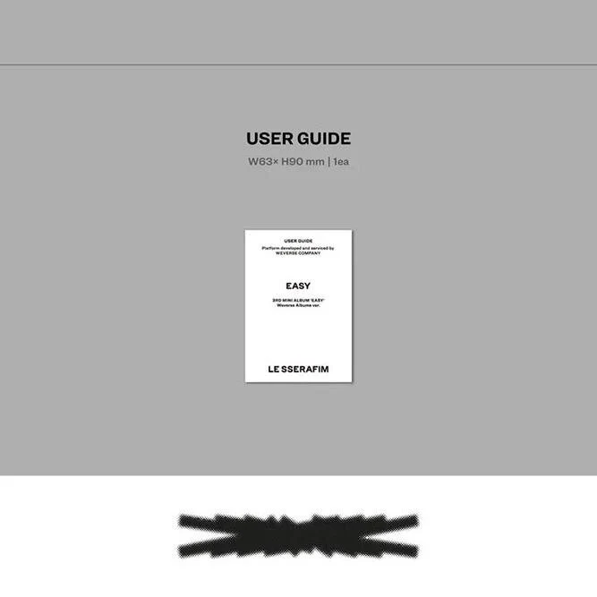 LE SSERAFIM - 3rd Mini Album EASY (COMPACT/Weverse Ver.) - Image 7