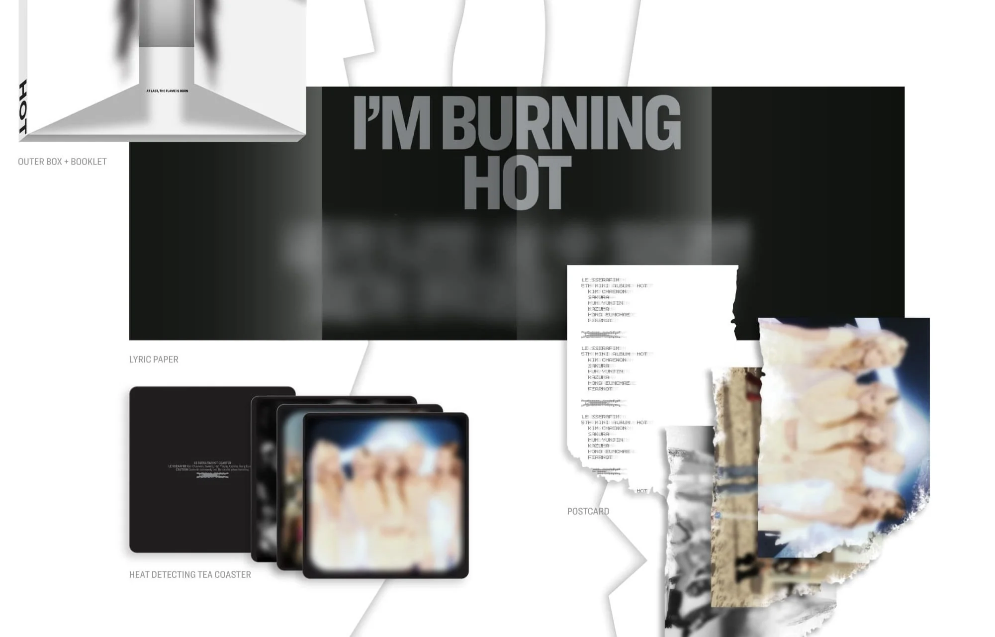 LE SSERAFIM - 5th Mini Album [HOT] (All Versions) - Image 6