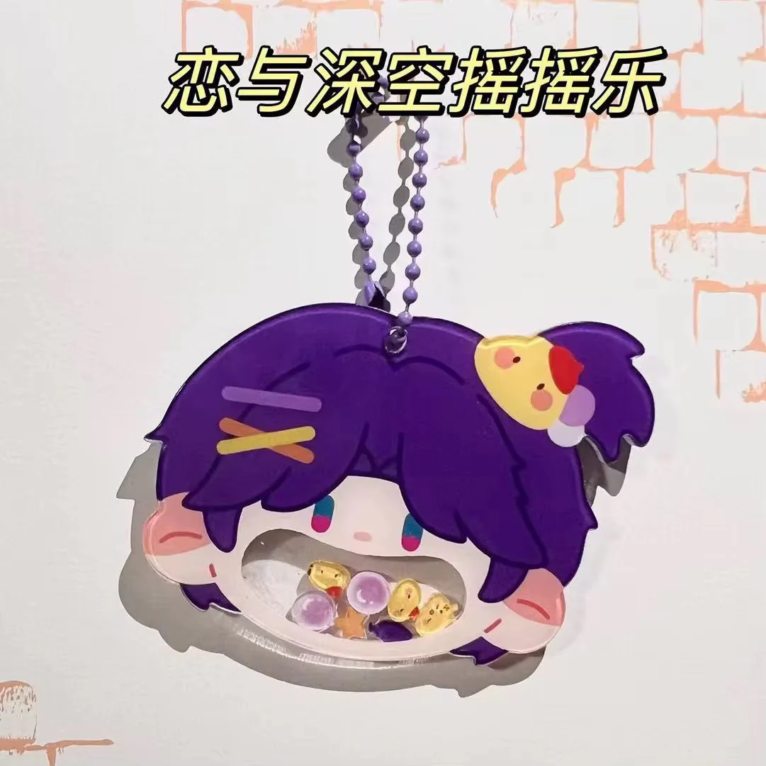 LOVE AND DEEPSPACE Fanmade Character Shaker Key Charm - Image 4