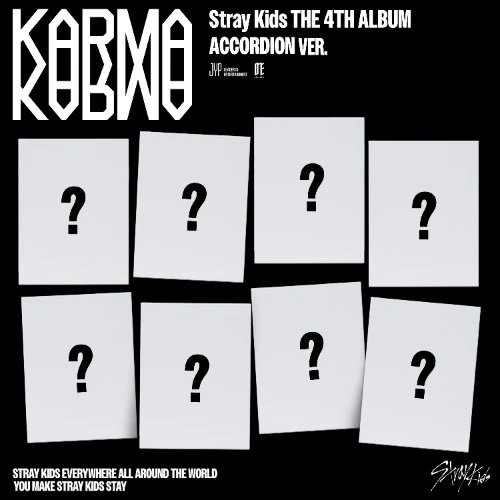 *FANS BENEFIT* Stray Kids 4th Full Album [KARMA] (ACCORDION Ver.)