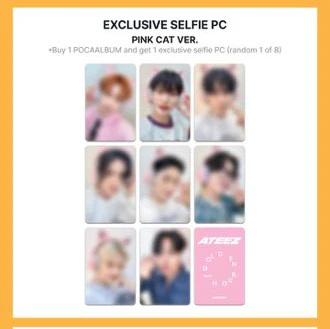 *MAKESTAR LD IN NORTH AMERICA* ATEEZ 12TH MINI ALBUM [GOLDEN HOUR : Part.3](POCAALBUM) Mexico Exclusive - Image 2