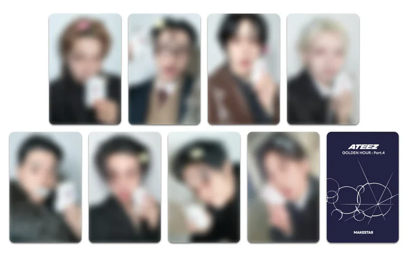 *MAKESTAR 2/04 "MEOW" BENEFIT* ATEEZ 13TH MINI ALBUM [GOLDEN HOUR : Part.4](POCAALBUM) - Image 4