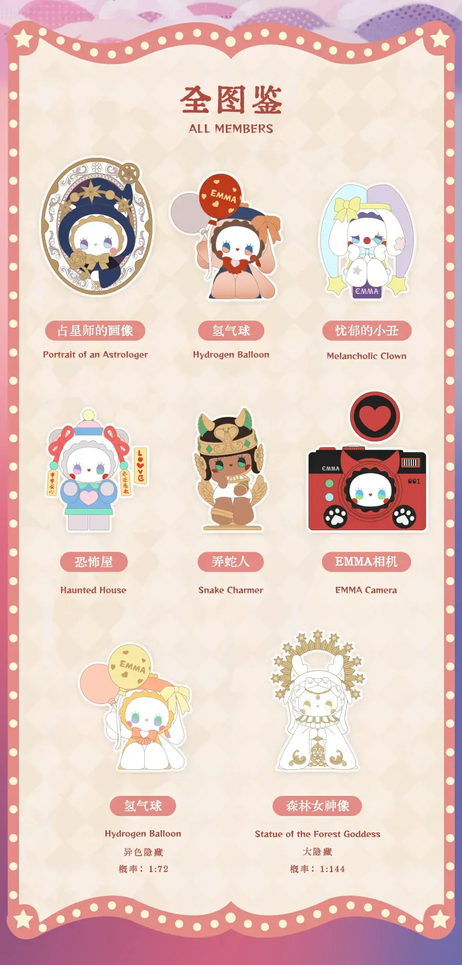 MJ Studio: Emma Secret Forest Midnight Market Series - 1 Blind Box - Image 3