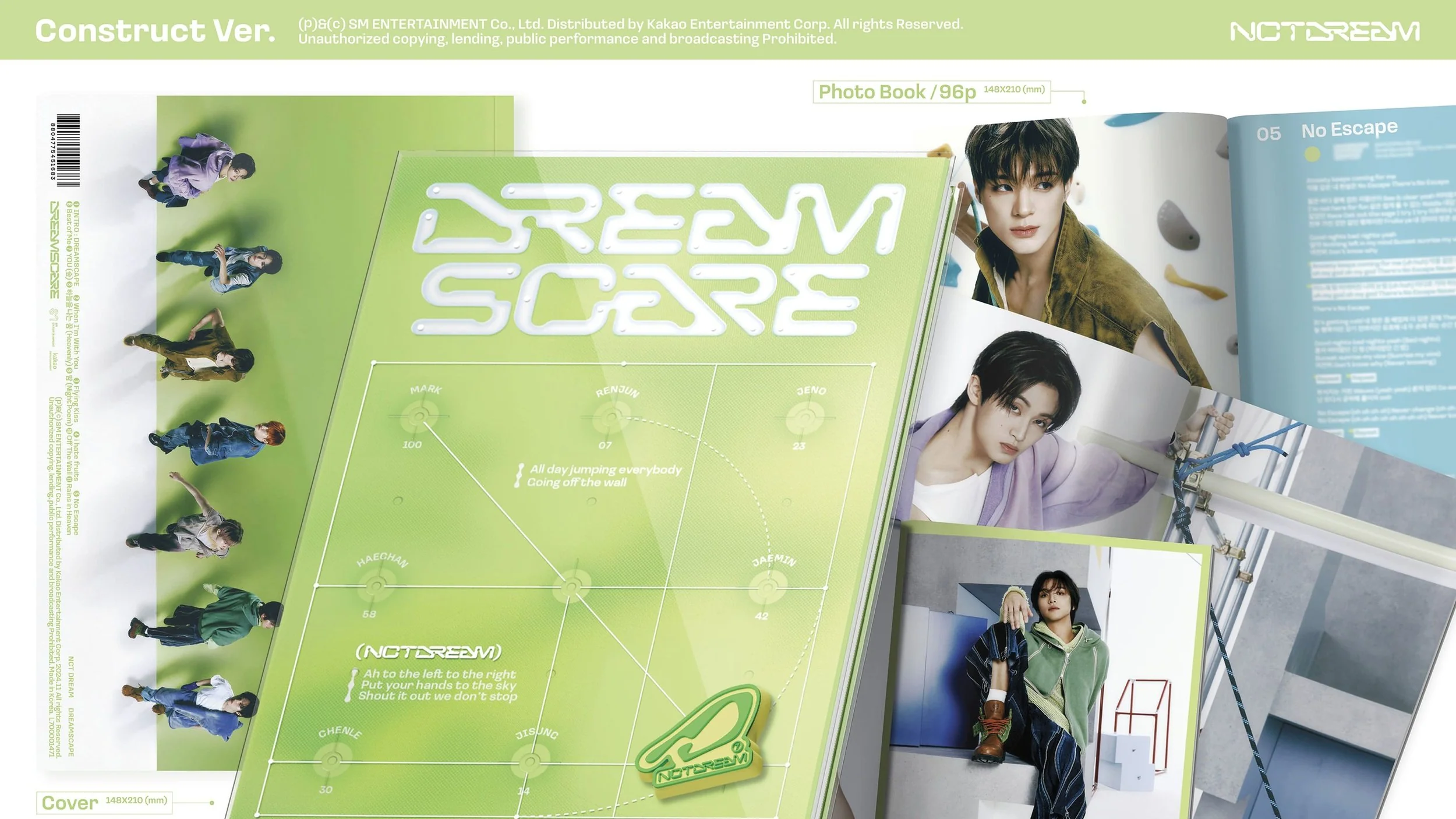 NCT DREAM - 4th Album [DREAMSCAPE] (CONSTRUCT Ver.) - Image 3