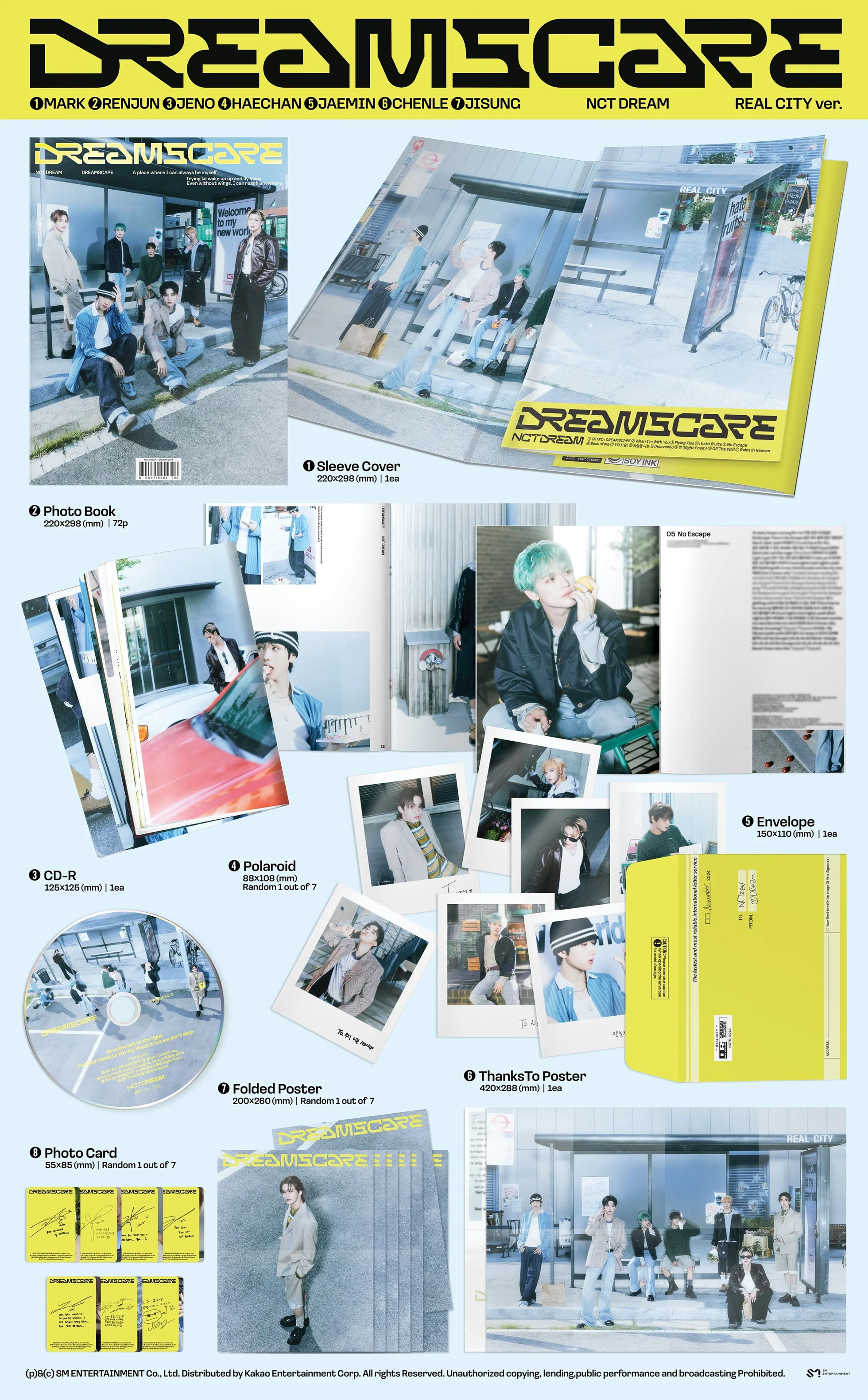 NCT DREAM - 4th Album [DREAMSCAPE] (REAL CITY Ver.) - Image 2