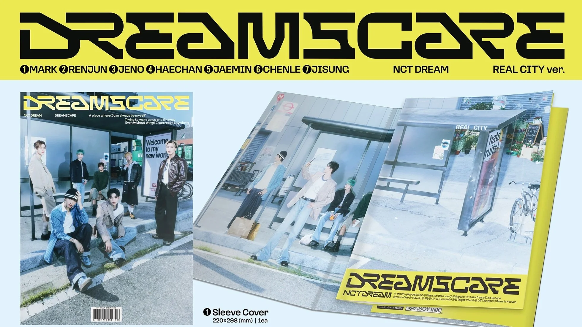 NCT DREAM - 4th Album [DREAMSCAPE] (REAL CITY Ver.) - Image 3