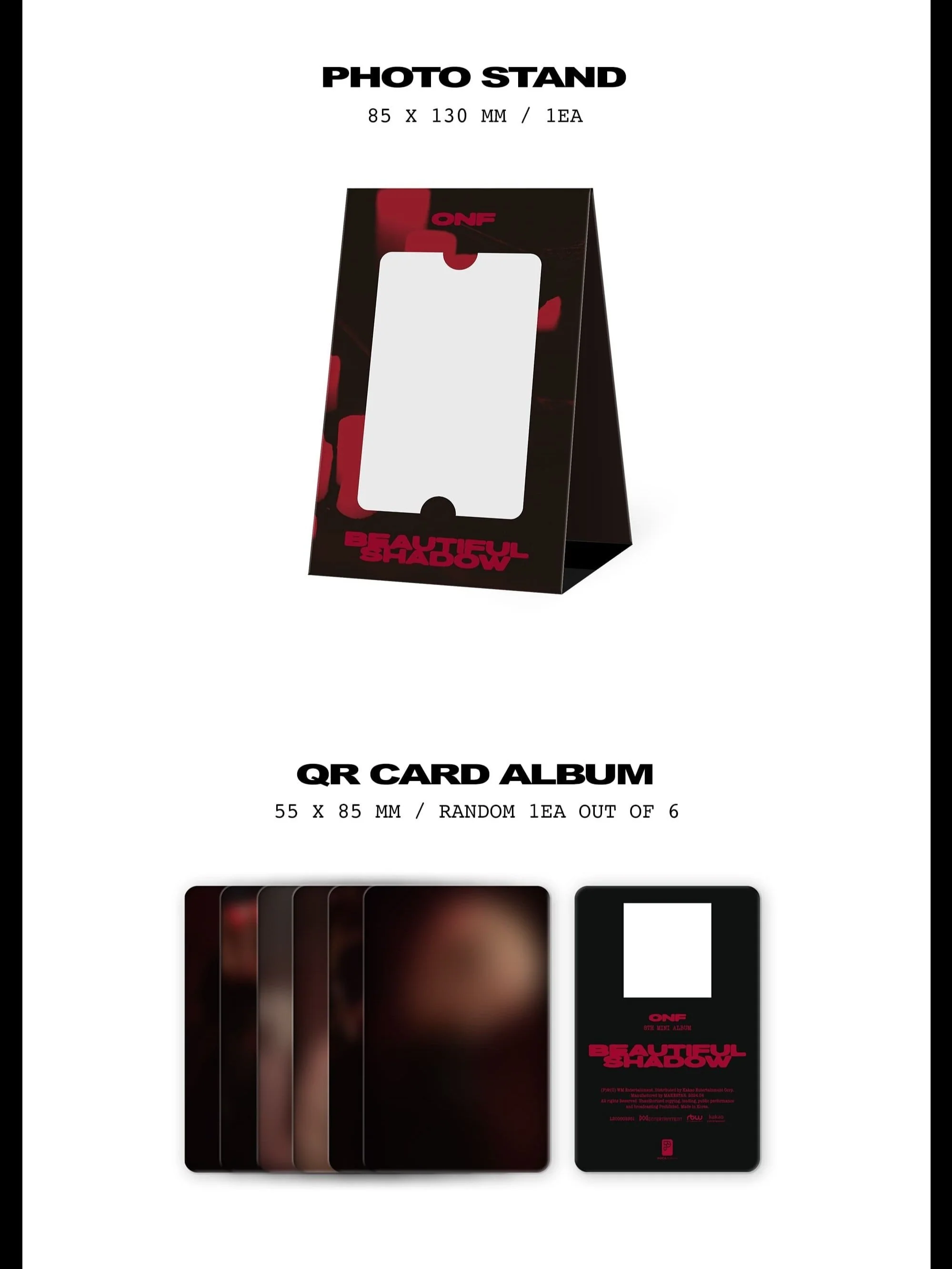 [ONF] 8th Mini Album [BEAUTIFUL SHADOW] (POCA Ver.) - Image 3