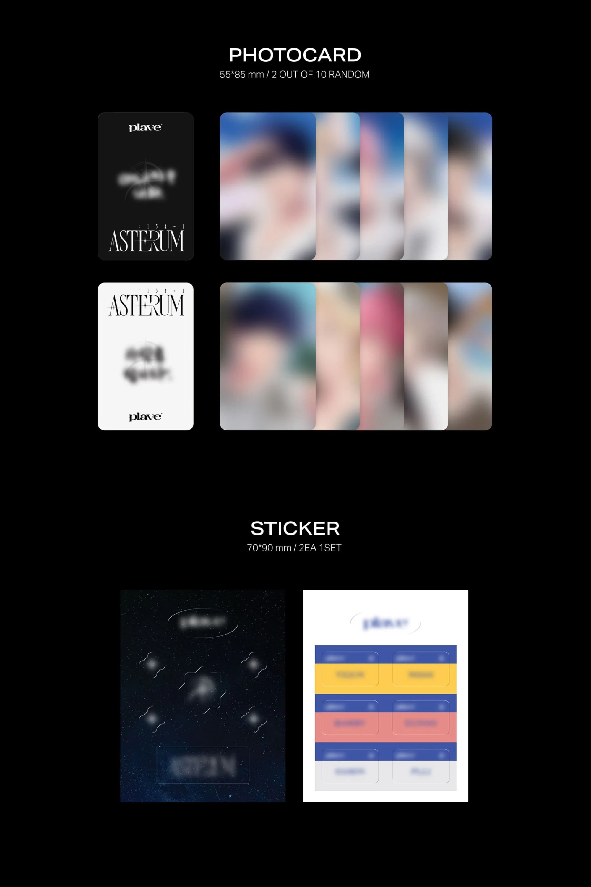 PLAVE - 1st Single Album [ASTERUM : 134-1] (Poca Album Version) - Image 4