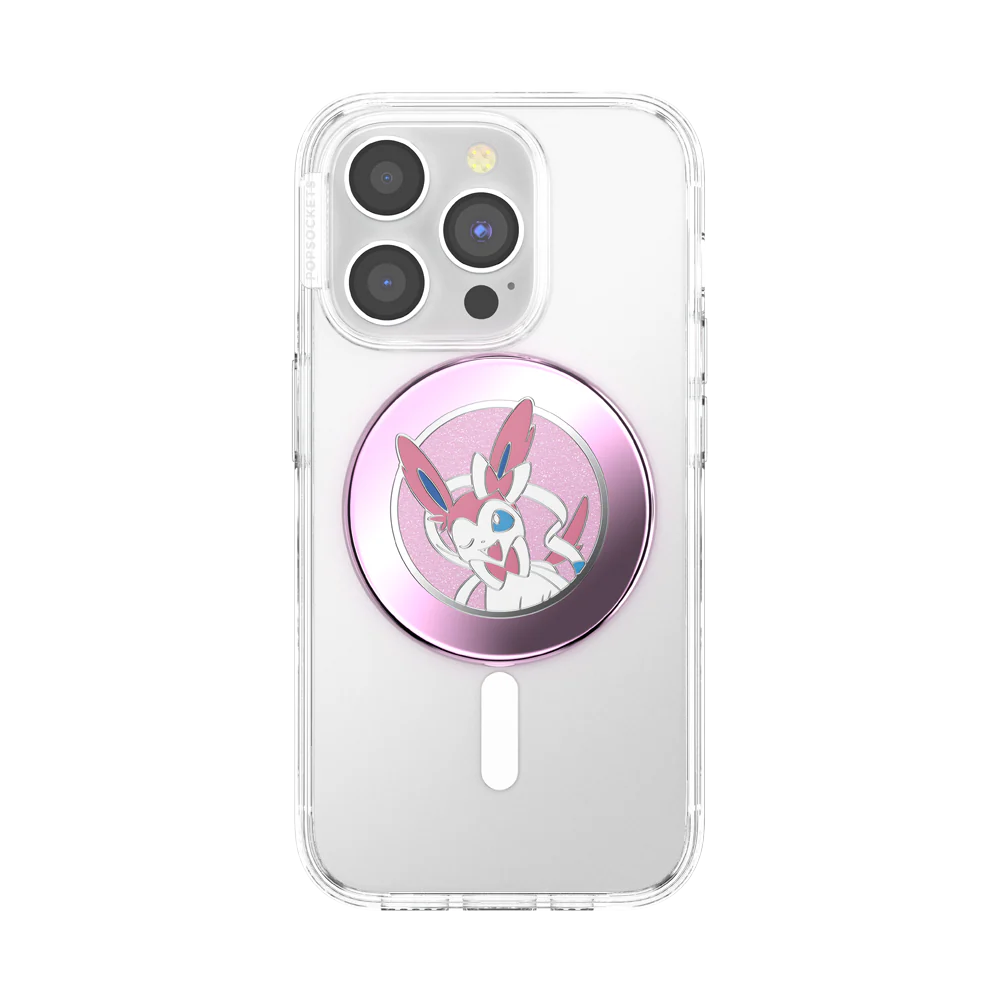 PopSockets MagSafe Phone Grip - Enamel Sylveon Wink - Image 4