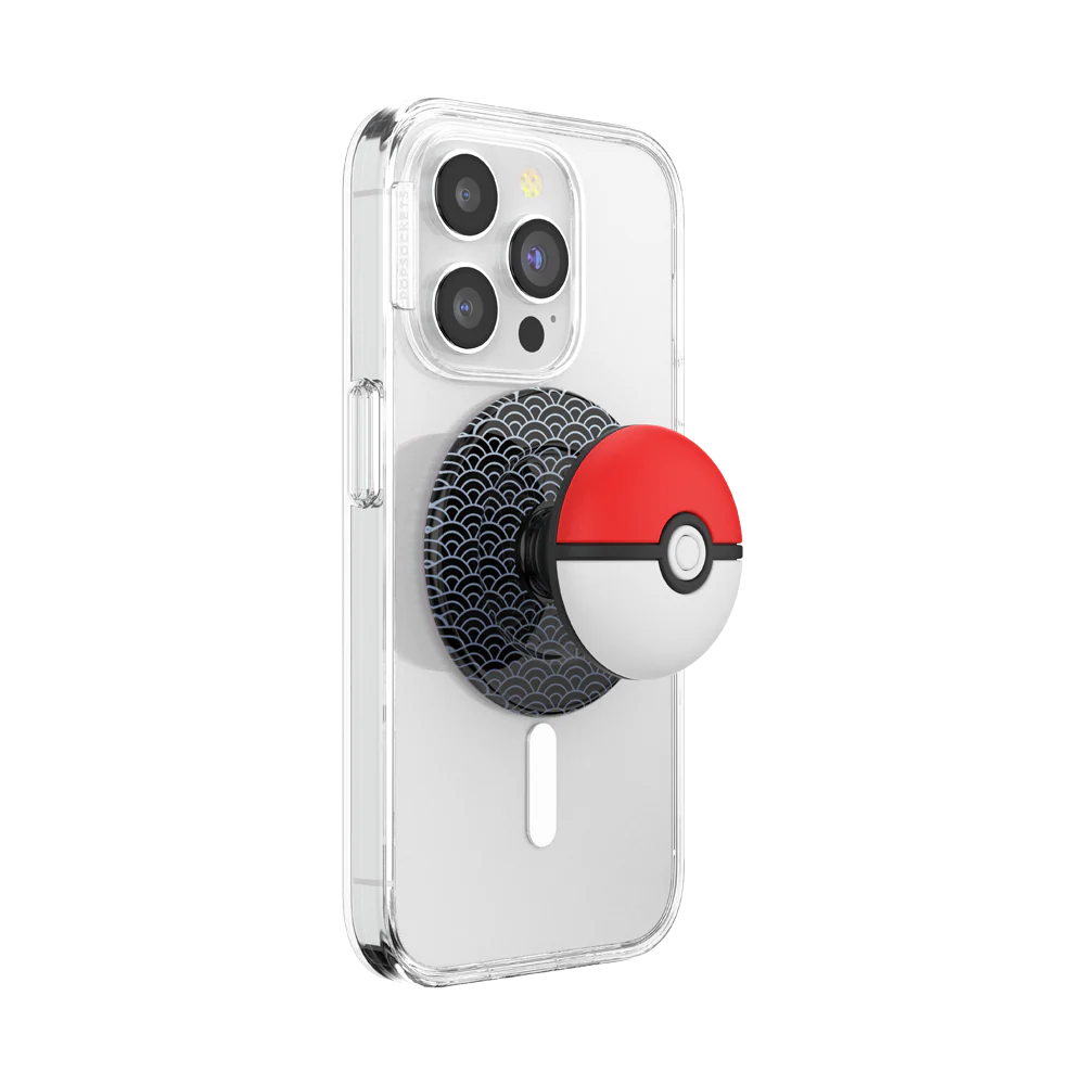 PopSockets MagSafe Phone Grip - Puffy Poké Ball Seigaiha - Image 4