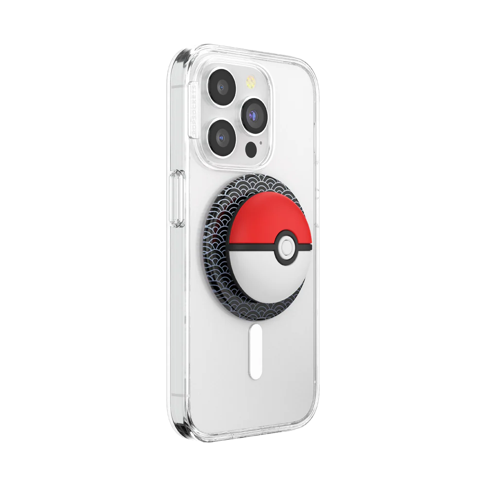PopSockets MagSafe Phone Grip - Puffy Poké Ball Seigaiha - Image 7