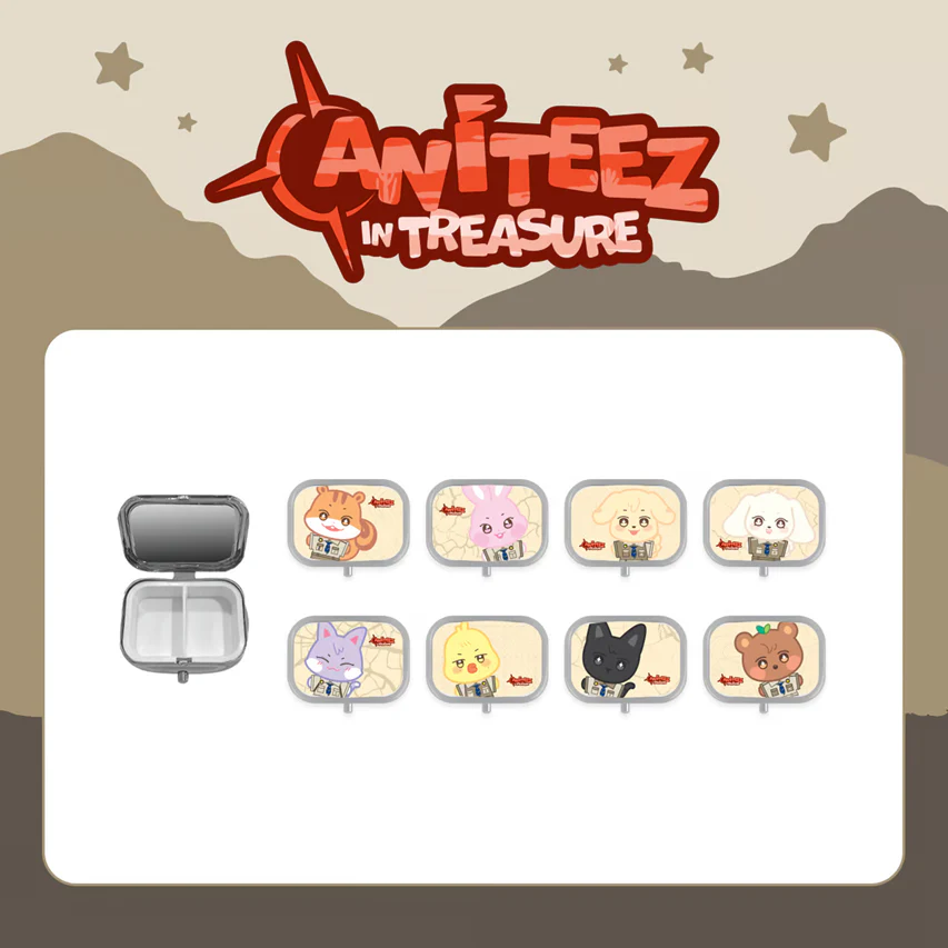 [ANITEEZ] TREASURE TIN CASE