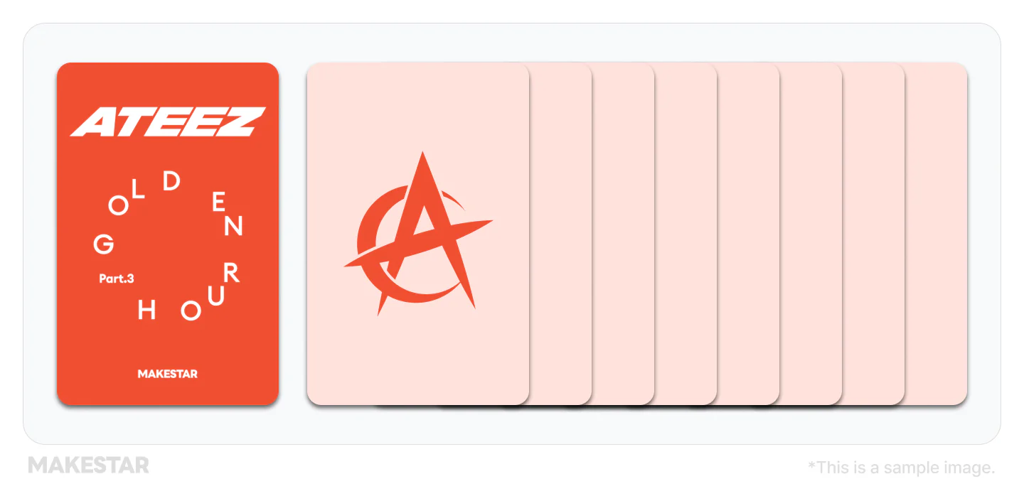*MAKESTAR 1.0* ATEEZ 12TH MINI ALBUM [GOLDEN HOUR : Part.3](POCAALBUM) - Image 3
