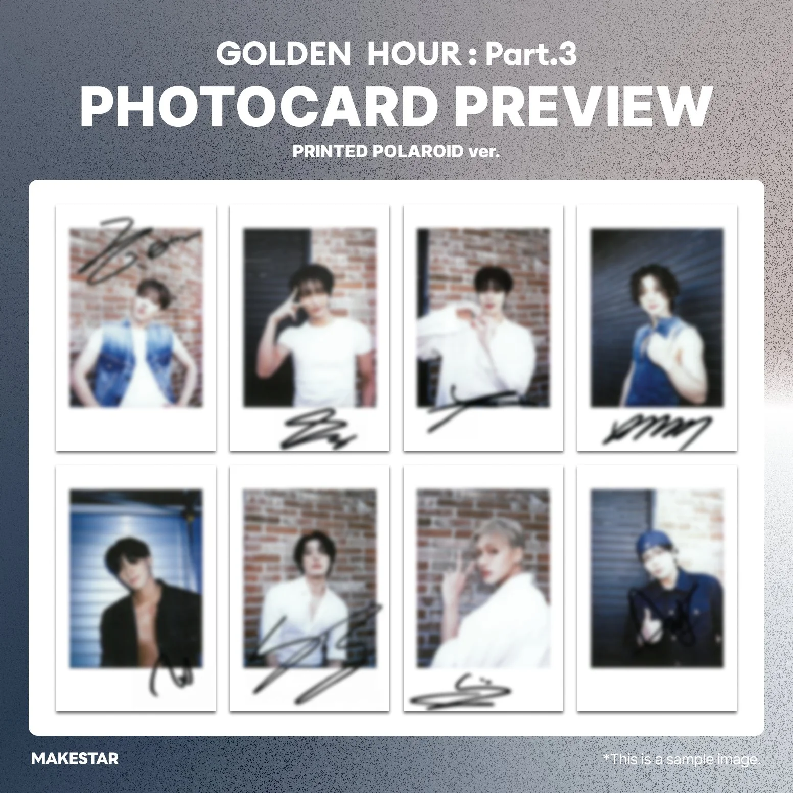 *MAKESTAR 1.0* ATEEZ 12TH MINI ALBUM [GOLDEN HOUR : Part.3](POCAALBUM) - Image 8