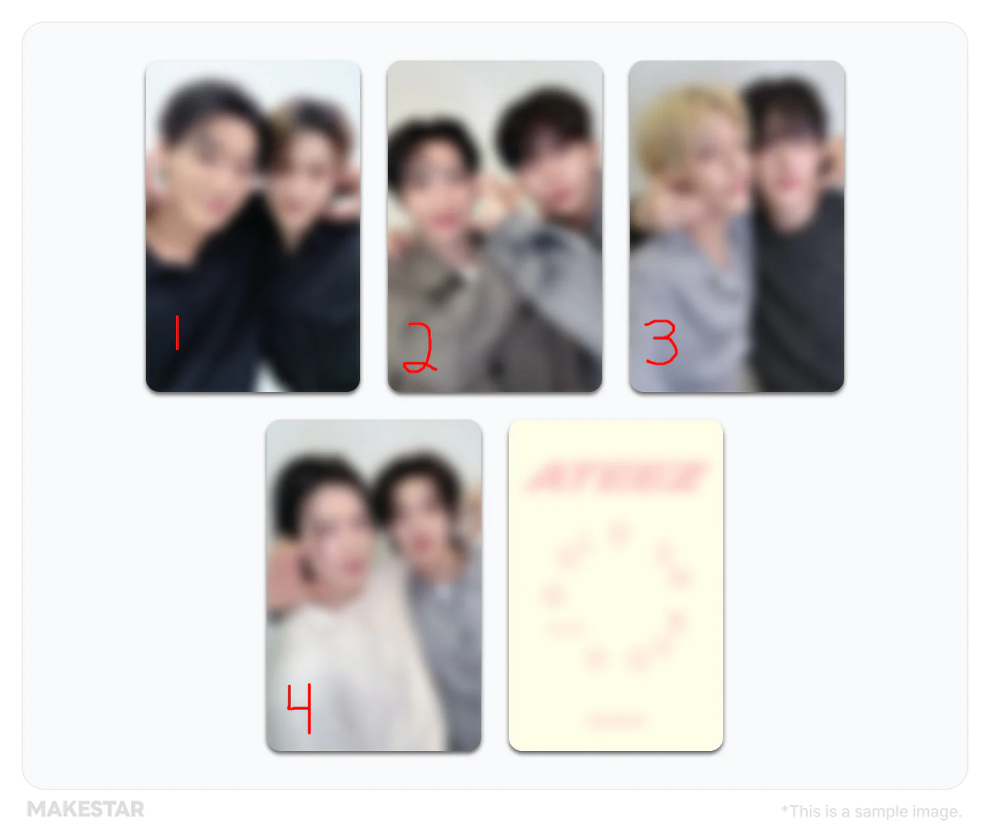 *MAKESTAR LUCKY DRAW* ATEEZ 12TH MINI ALBUM [GOLDEN HOUR : Part.3](POCAALBUM) - Image 7