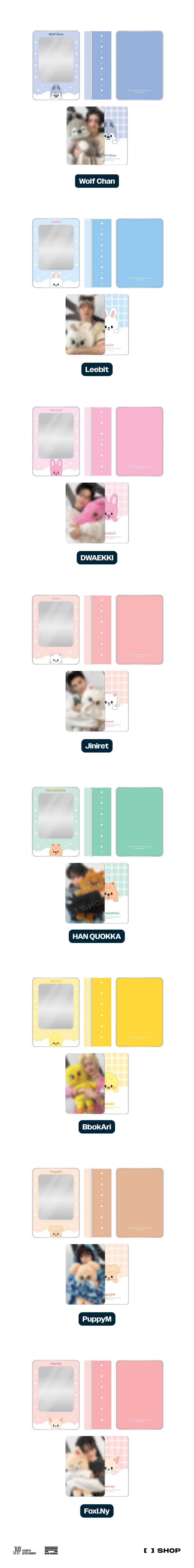 STRAY KIDS - dominATE : celebrATE WORLD TOUR OFFICIAL MD SKZOO PHOTOCARD TINCASE - Image 2