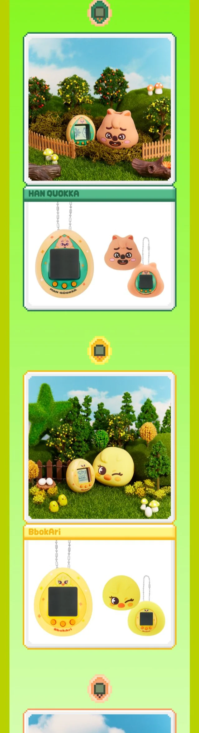 STRAY KIDS - SKZOO X DAMAGOTCHI Official MD Tamagotchi & Case Set - Image 6