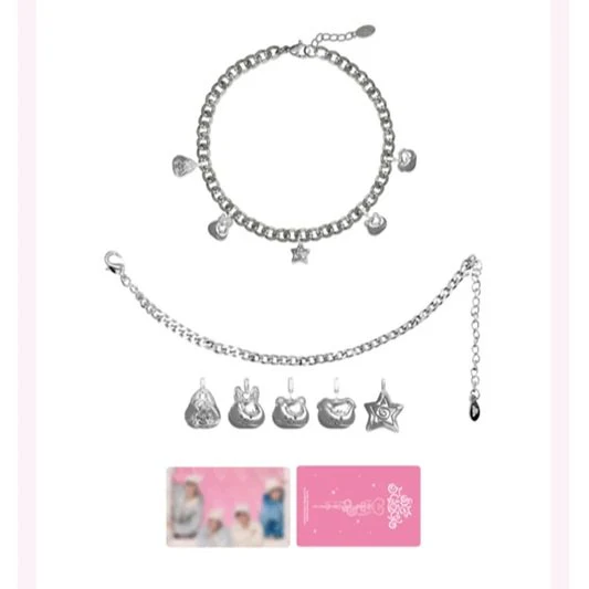 STRAY KIDS - SKZ 5'CLOCK 5TH FAN MEETING OFFICIAL MD CUSTOM BRACELET - Image 4