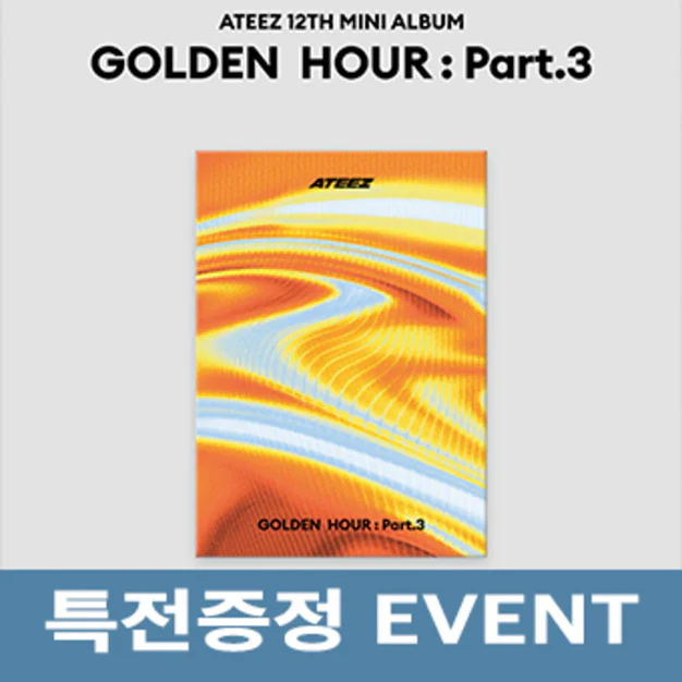 *JUMP UP STORE POB* ATEEZ 12TH MINI ALBUM [GOLDEN HOUR : Part.3](POCAALBUM) - Image 2