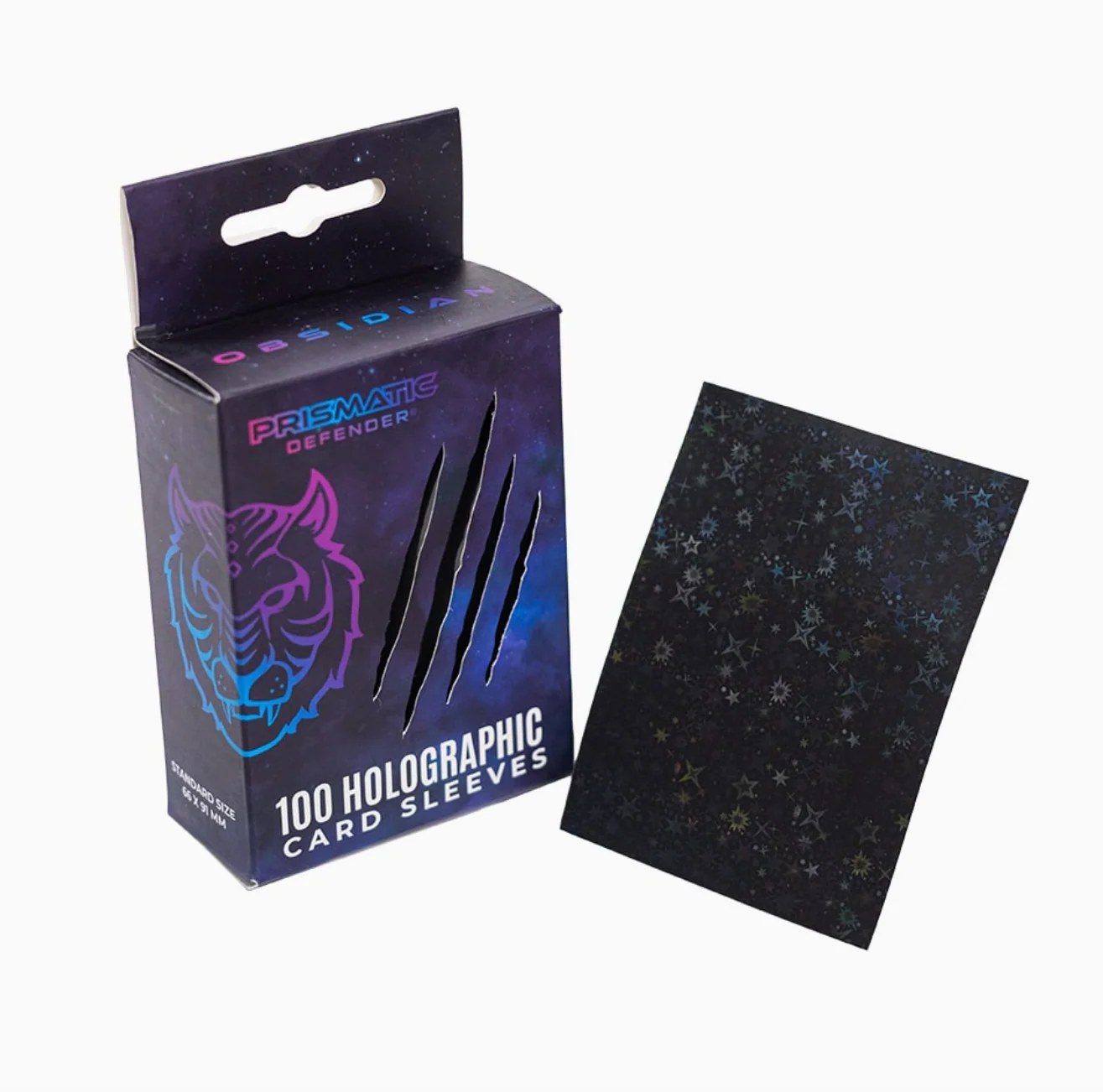 Prismatic Defender - Holographic Card Sleeves - Standard Size - 3 Foil Designs - Image 4