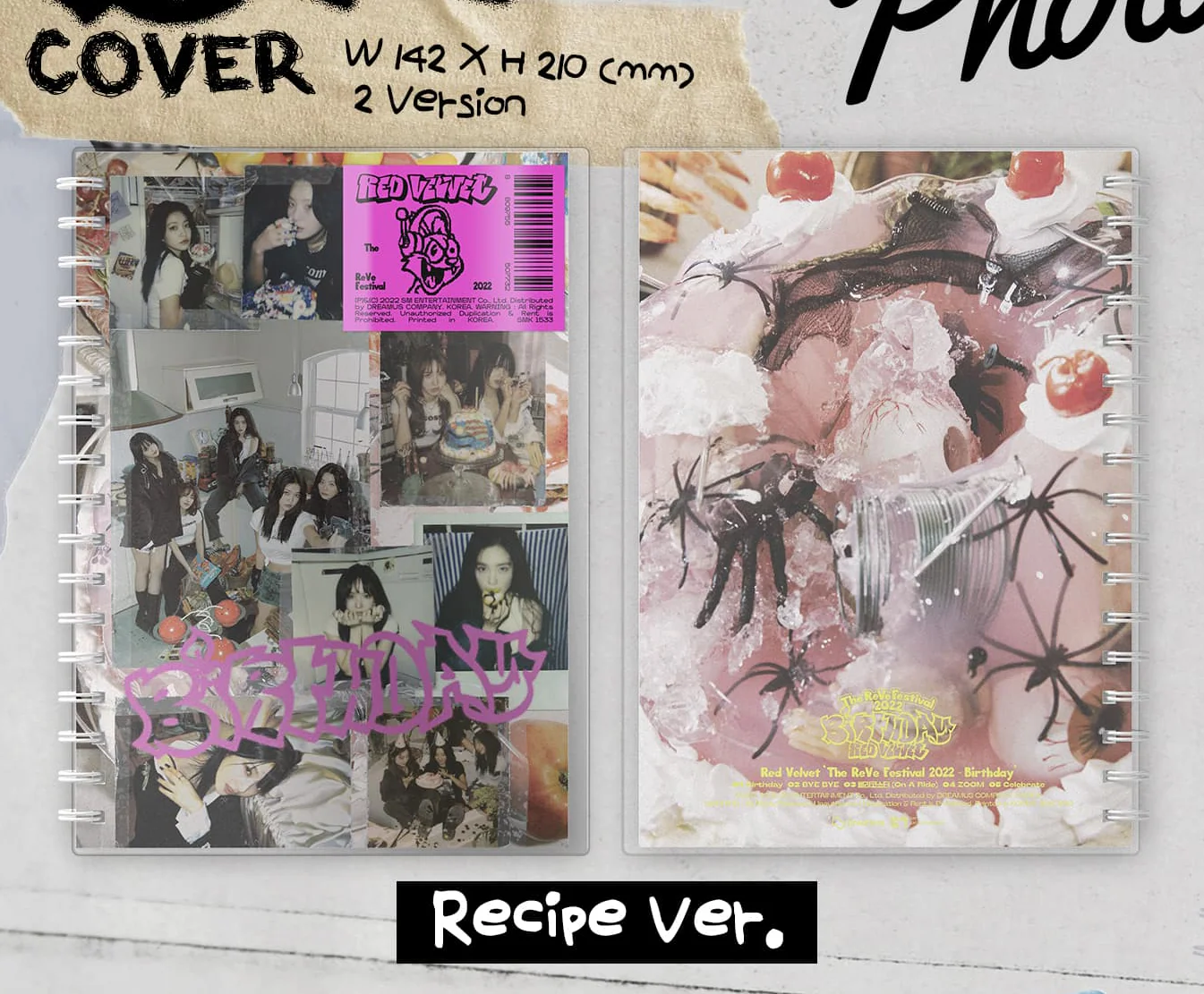 Red Velvet EP - [The ReVe Festival 2022 - Birthday] (PhotoBook Ver.) - Image 3