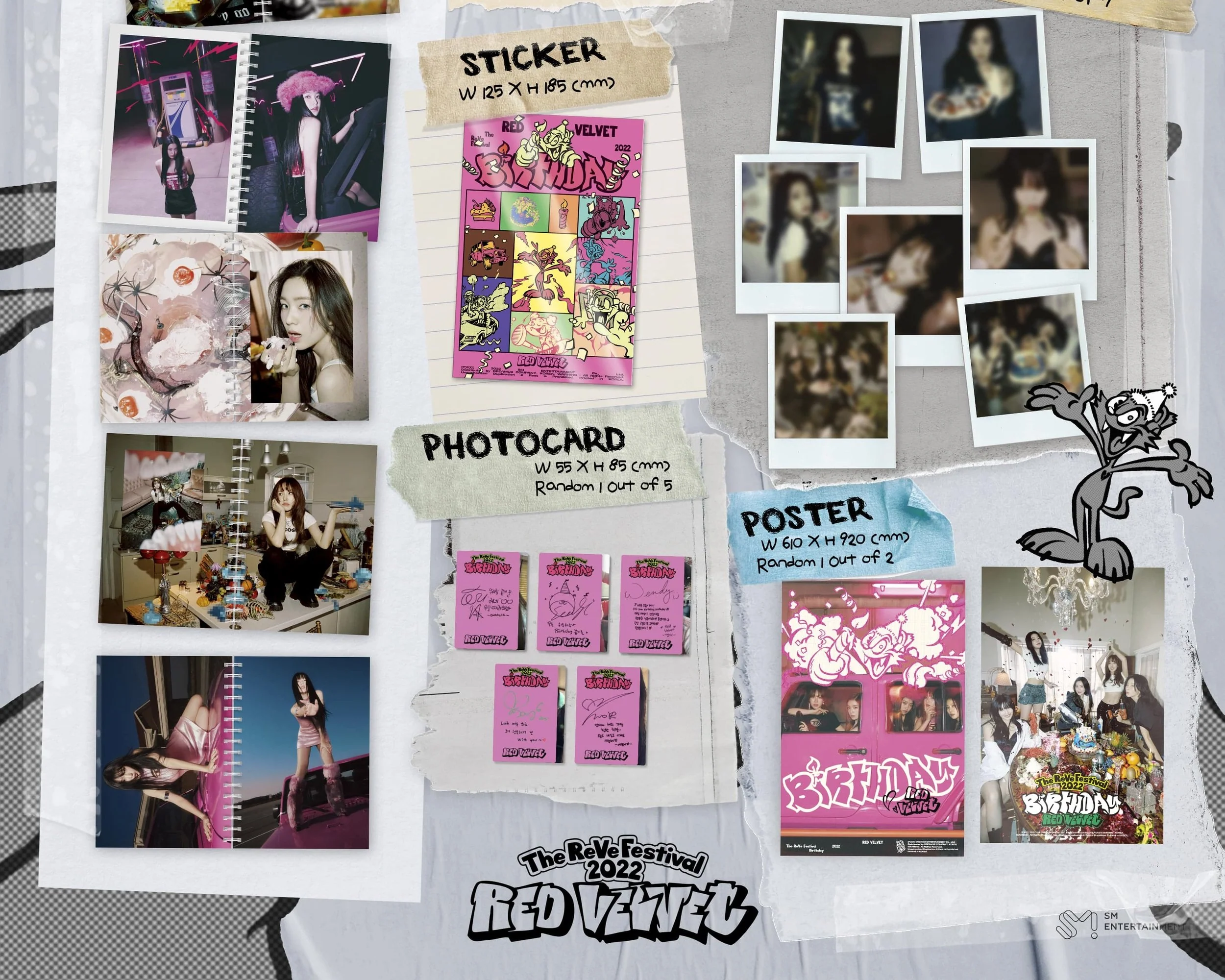 Red Velvet EP - [The ReVe Festival 2022 - Birthday] (PhotoBook Ver.) - Image 5