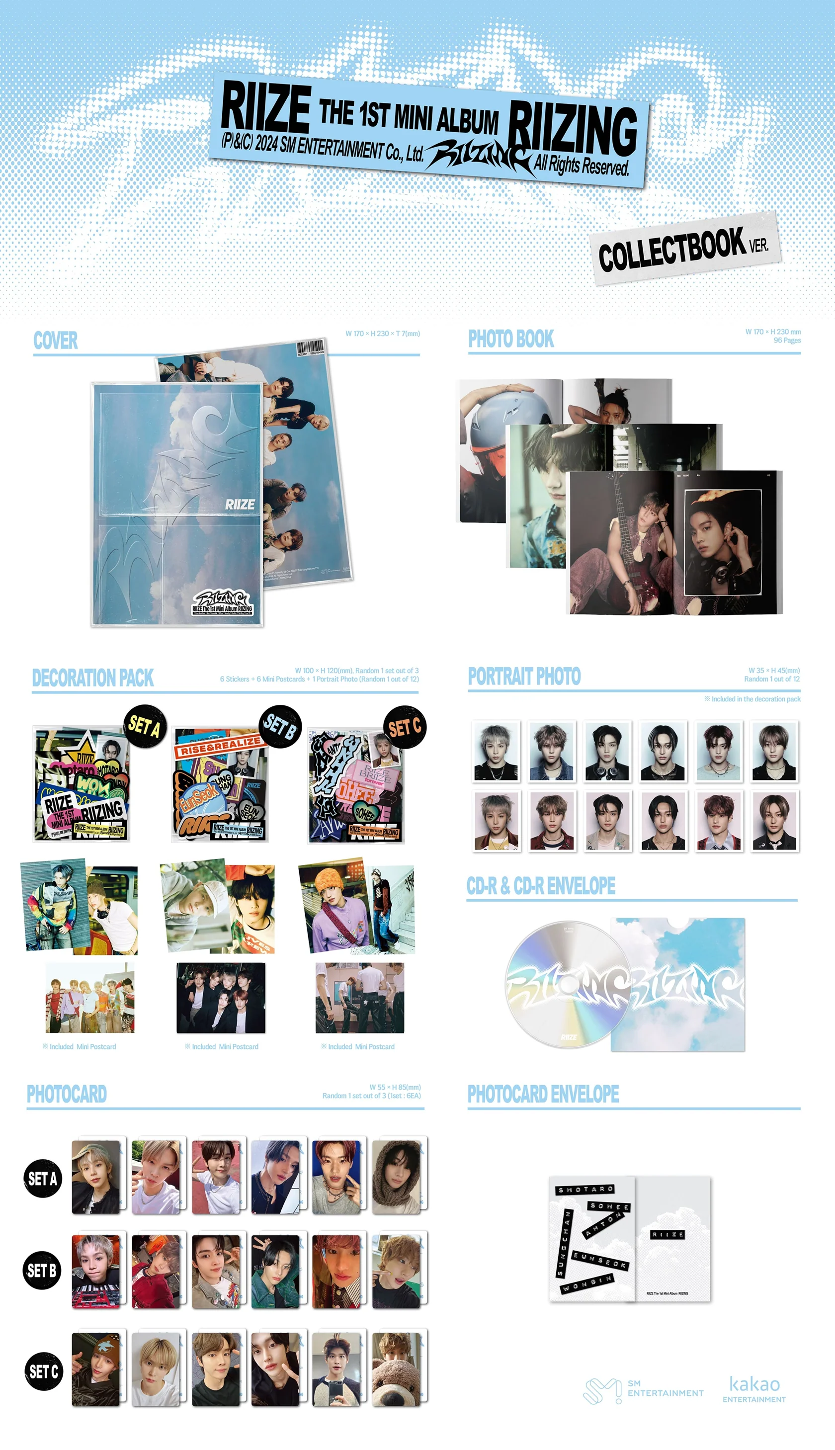 RIIZE - 1st Mini Album [RIIZING] (Collect Book Ver.) - Image 5