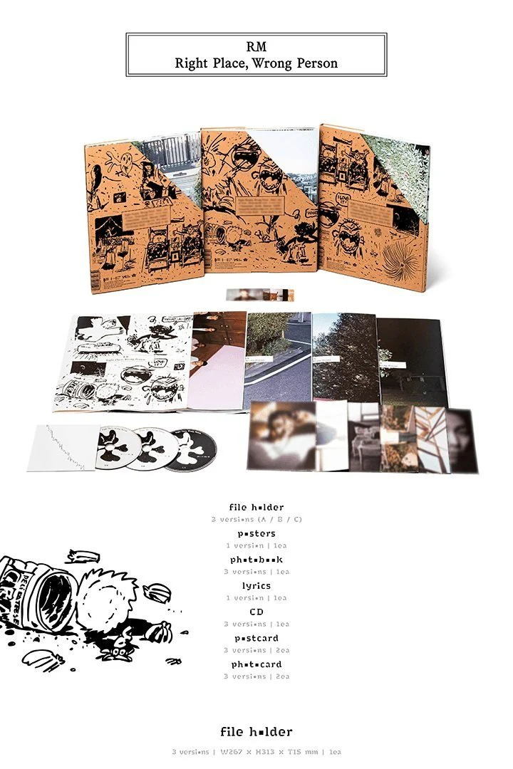 RM - [Right Place, Wrong Person] SOLO 2ND ALBUM PHOTOBOOK - Image 3
