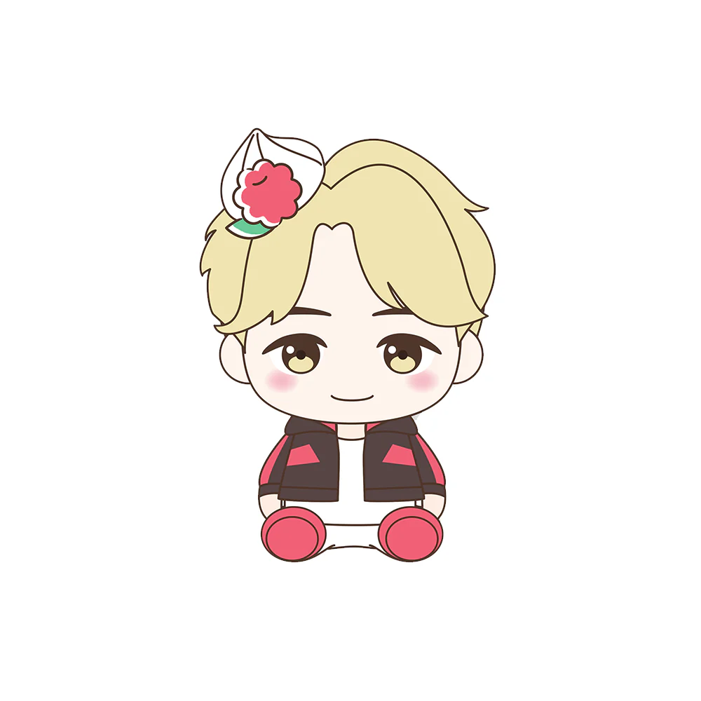 SEGA: BTS TinyTan Sweet Time - Jimin SP Osuwari Sit-Down Plush - Image 2