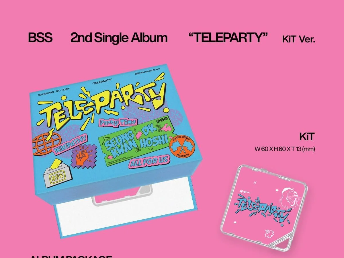 [SEVENTEEN] BSS - 2nd Single Album [TELEPARTY] (KiT Ver.) - Image 2