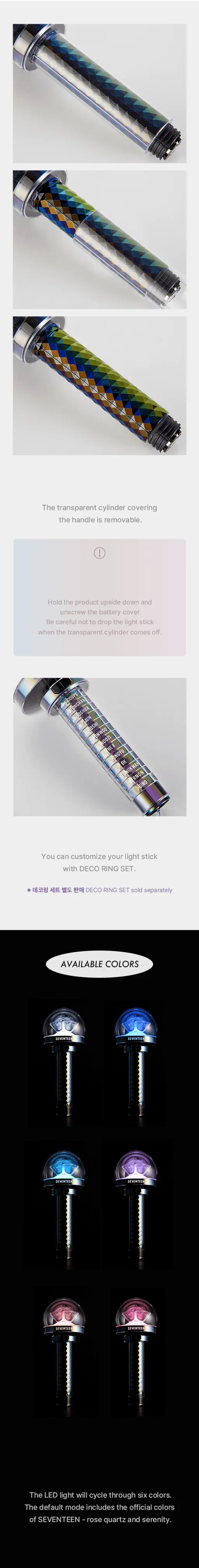 SEVENTEEN - OFFICIAL LIGHT STICK VER. 3 - Image 3