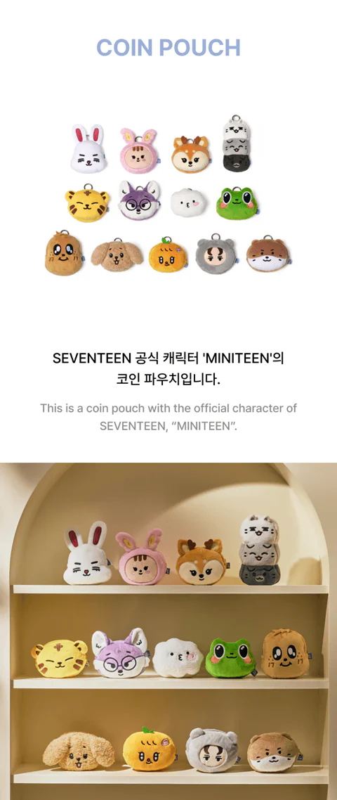 SEVENTEEN - MINITEEN OFFICIAL MD COIN POUCH - Image 3