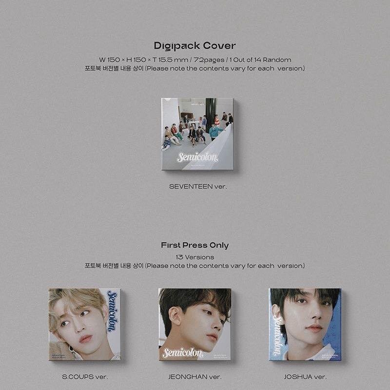 [SEVENTEEN] - SEMICOLON - SPECIAL ALBUM (Random) - Image 2