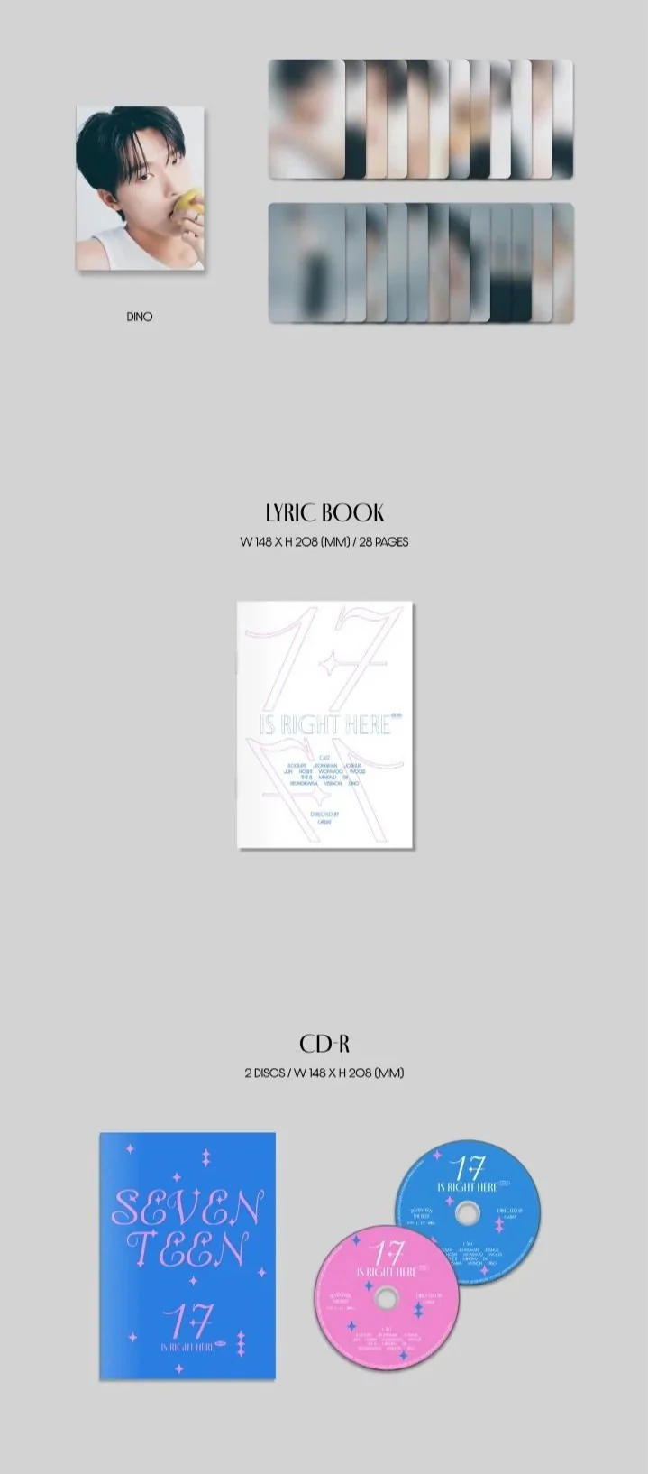 SEVENTEEN - [17 IS RIGHT HERE] SEVENTEEN The Best Album (DEAR ver) - Image 8