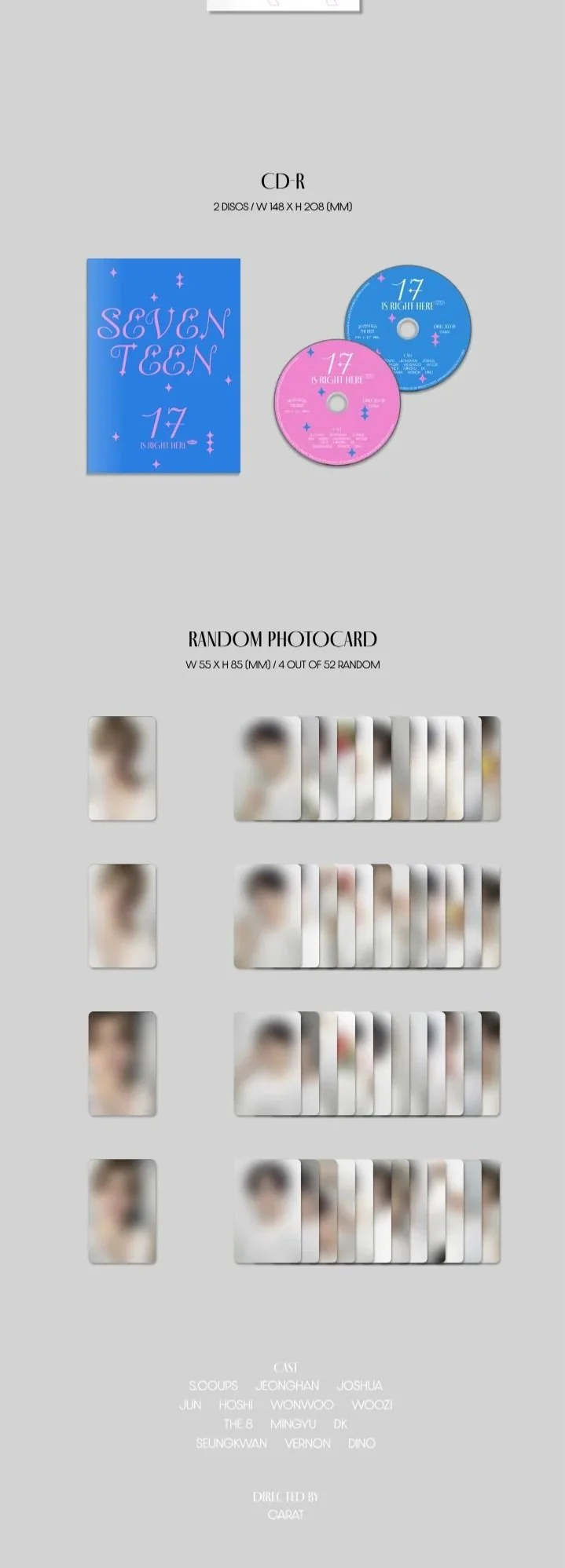 SEVENTEEN - [17 IS RIGHT HERE] SEVENTEEN The Best Album (DEAR ver) - Image 9