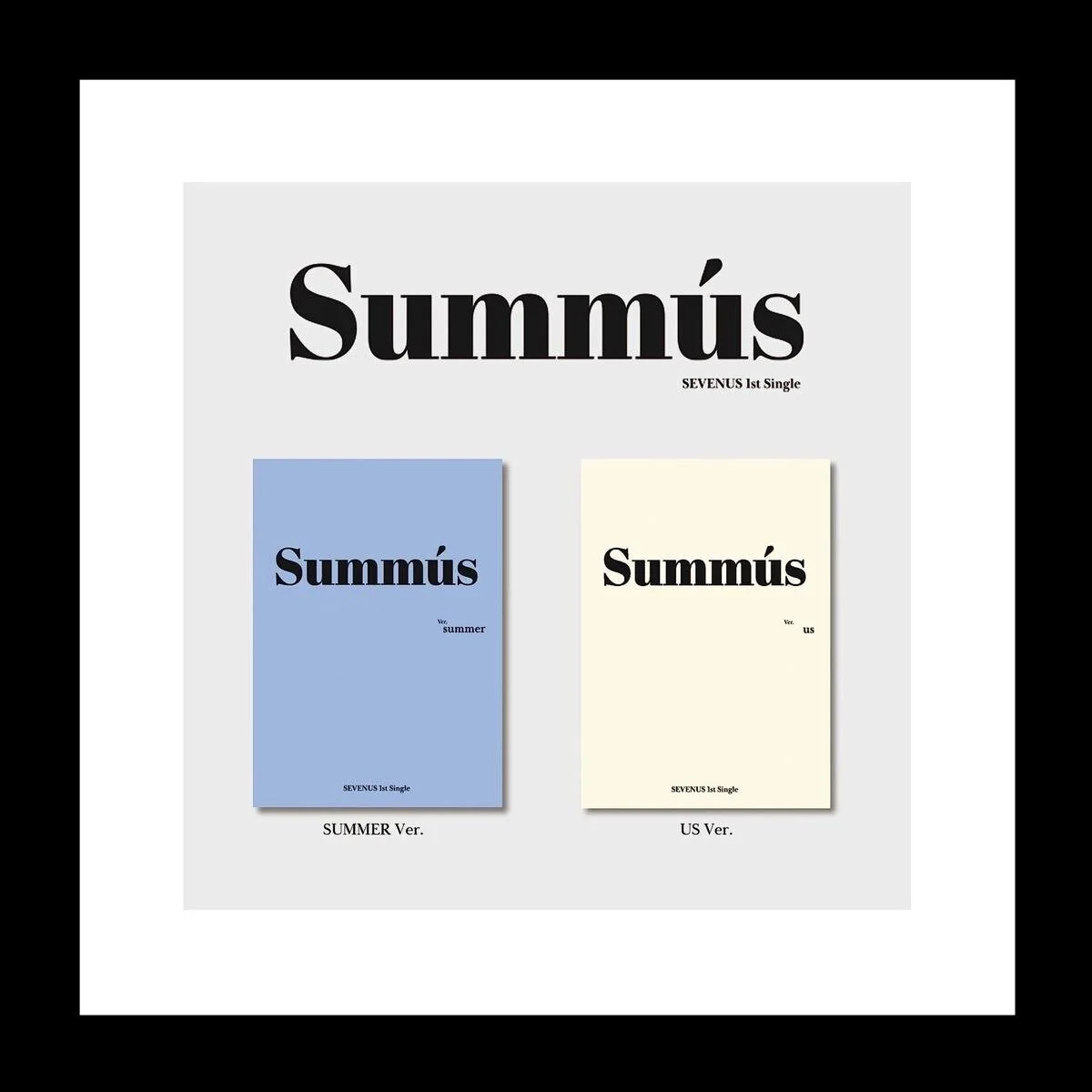 [SEVENUS] 1st Single Summús Album (Both Versions) - Image 5