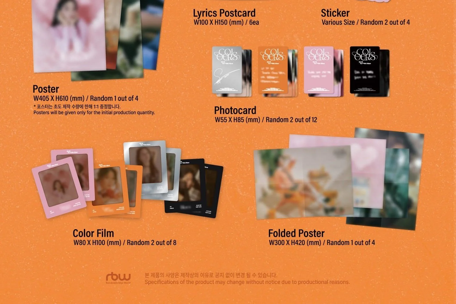 SOLAR - 2nd Mini Album [COLOURS] (Palette Ver.) - Image 4
