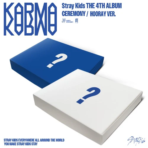 Stray Kids 4th Full Album [KARMA] (CEREMONY VER / HOORAY Ver.)