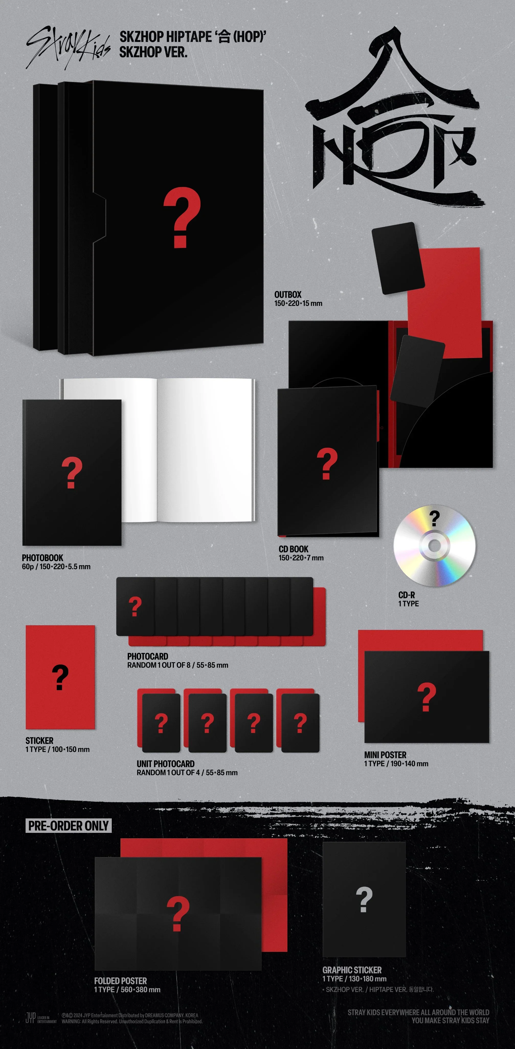 *DEAR MY MUSE BENEFIT* Stray Kids - 10th Mini Album [HOP] (SKZHOP Ver) - Image 5