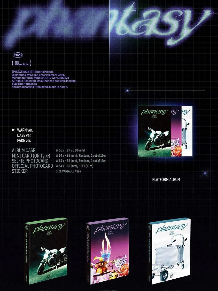 [THE BOYZ] 2nd Album [Part.2 Phantasy_Pt.2 Sixth Sense] (Platform Ver.) - Image 3