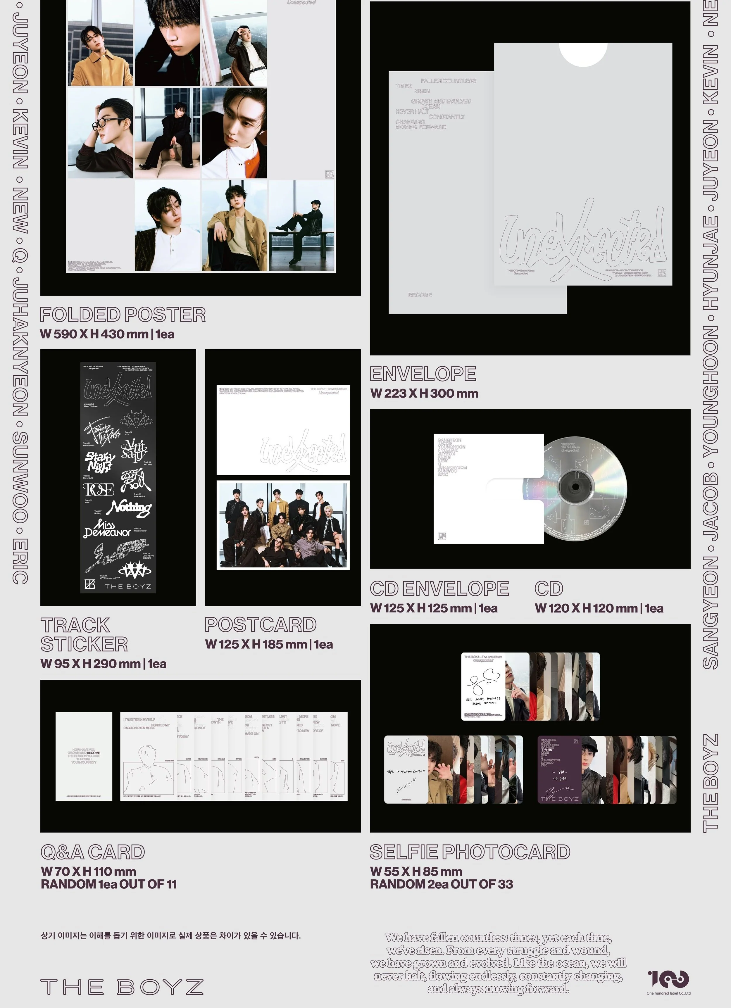 THE BOYZ - 3rd Full Album [Unexpected] (Photobook Ver.) (Begin Ver. / Become Ver. / Breakthrough Ver.) - Image 5
