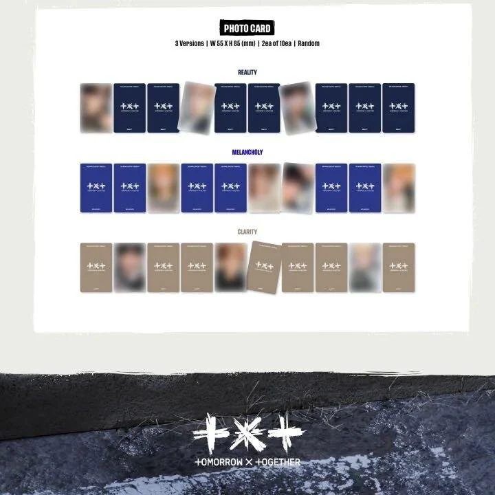 TOMORROW X TOGETHER 3rd Full Album [The Name Chapter : FREEFALL] (REALITY Ver. / MELANCHOLY Ver. / CLARITY Ver.) - Image 9