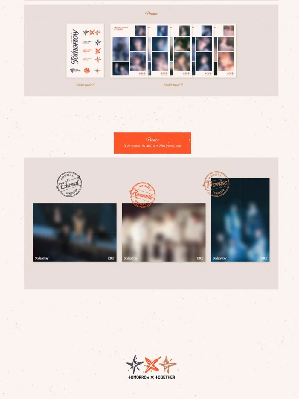 [TOMORROW X TOGETHER] 6th Mini Album [minisode 3: TOMORROW] (Ethereal / Romantic / Promise Ver.) - Image 10