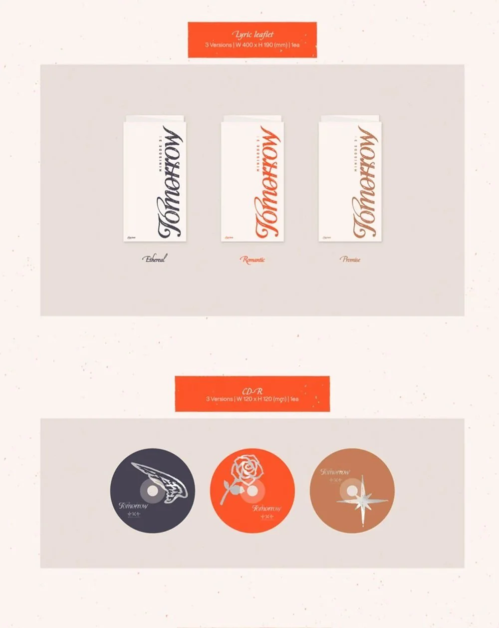 [TOMORROW X TOGETHER] 6th Mini Album [minisode 3: TOMORROW] (Ethereal / Romantic / Promise Ver.) - Image 4