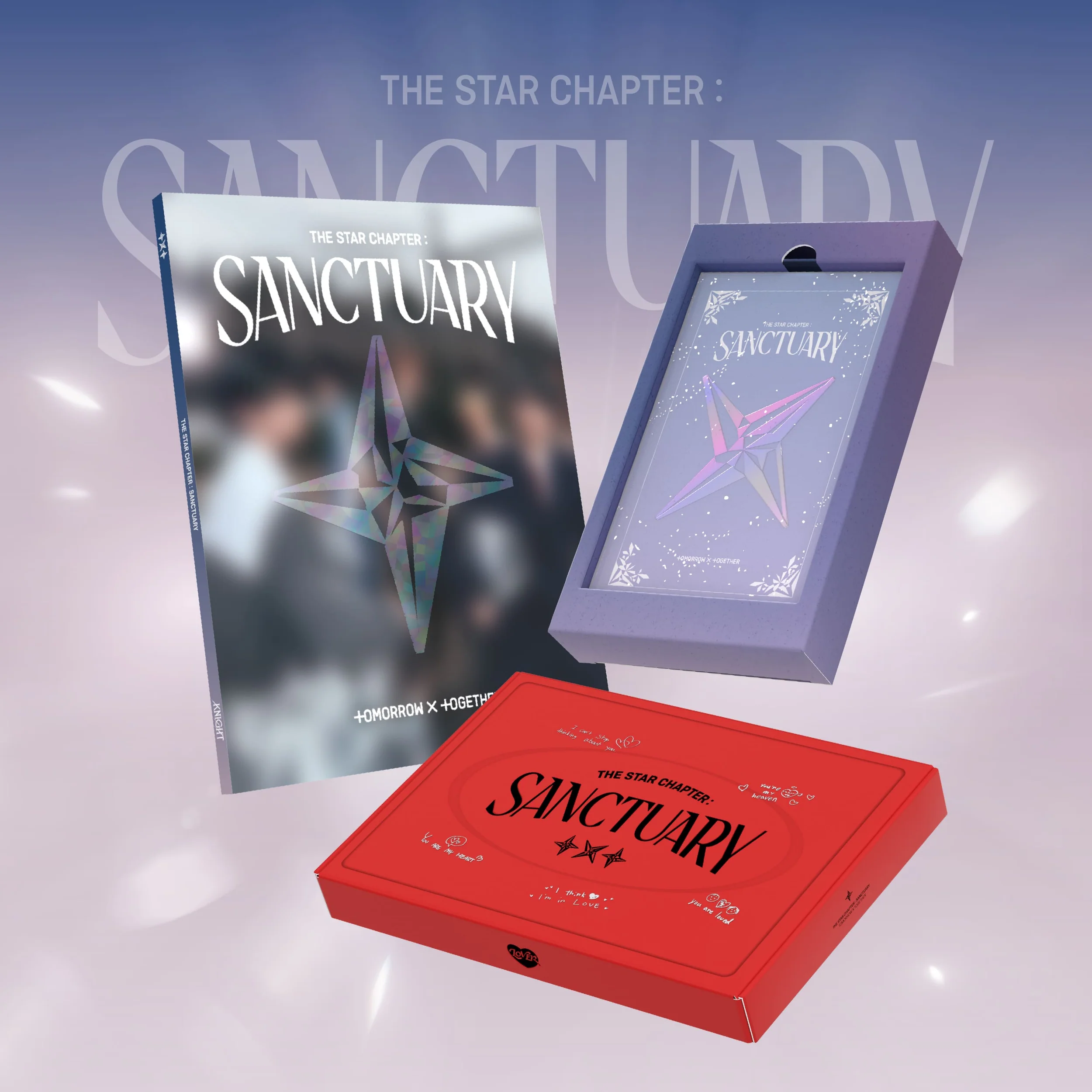 TOMORROW X TOGETHER - 7th Mini Album [The Star Chapter : SANCTUARY] (KNIGHT / SAVIOR / LOVER Ver.)