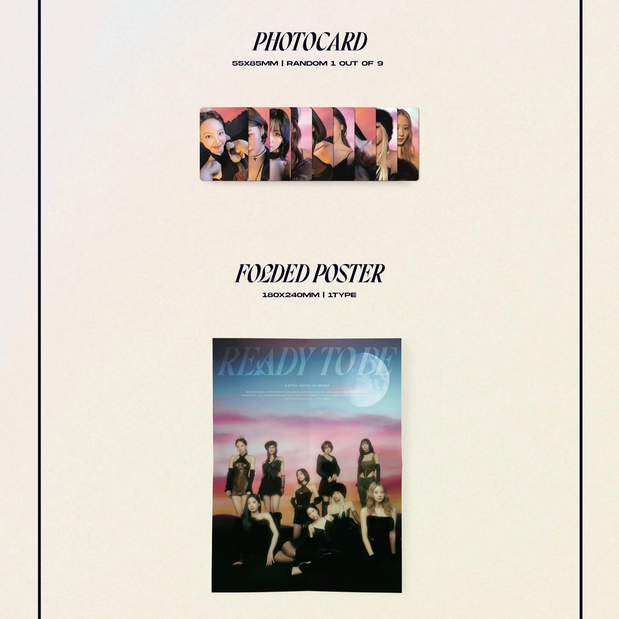 TWICE - 12th Mini Album [READY TO BE] (Digipack Ver.) - Image 3