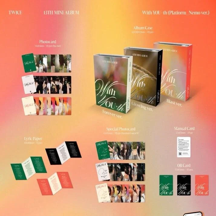 TWICE - 13th Mini Album [With YOU-th] (NEMO ver) - Image 3