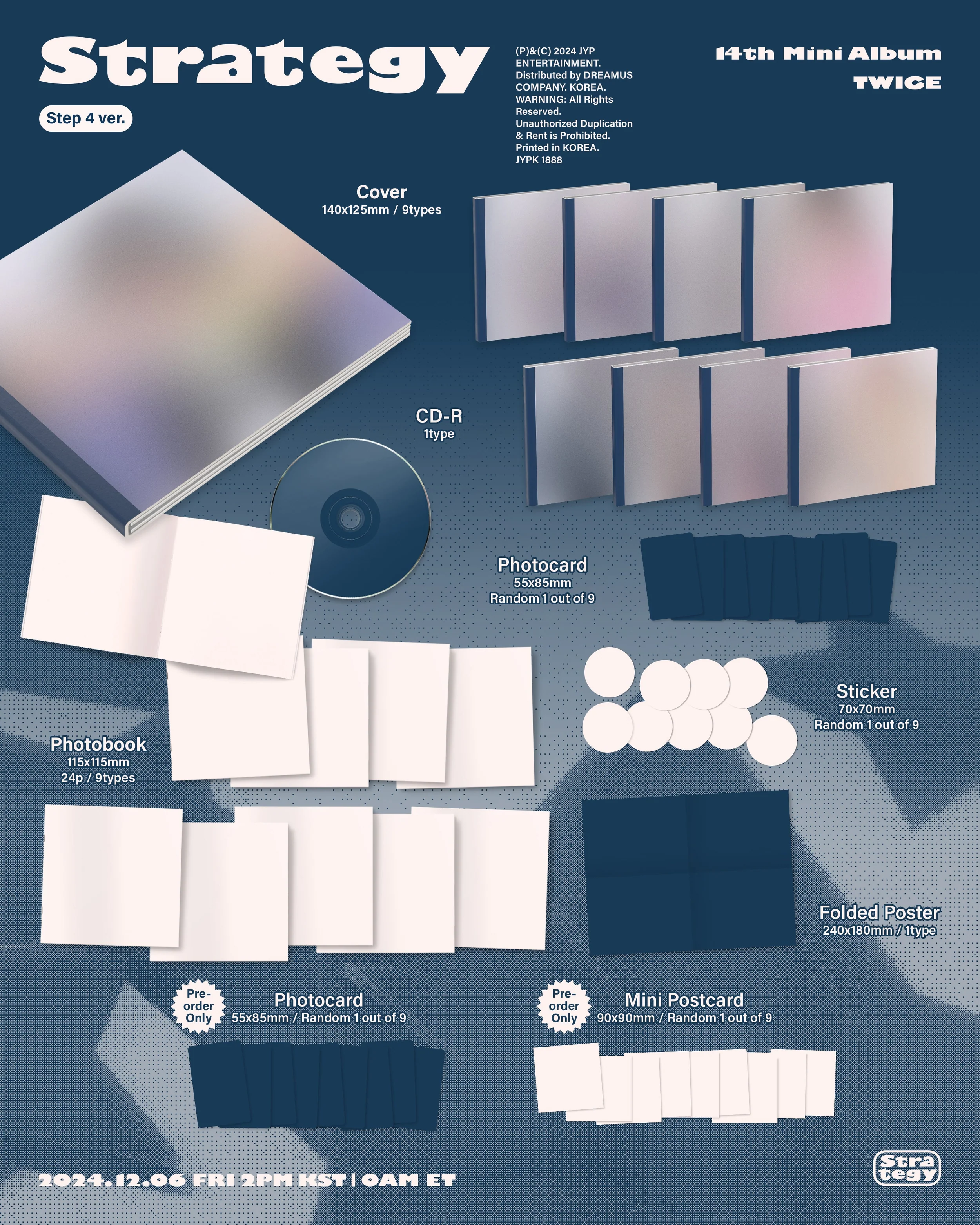 TWICE - 14th Mini Album [STRATEGY] (Step 4 Ver.) - Image 3